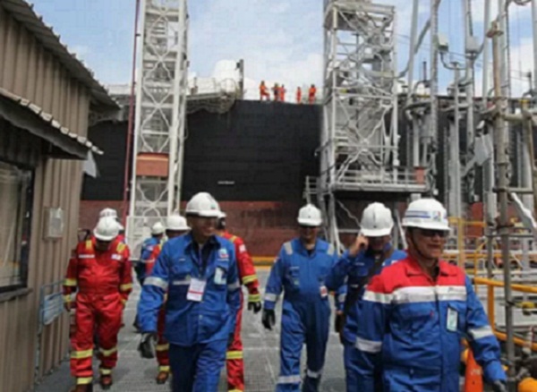 Aktivitas karyawan PT CPI