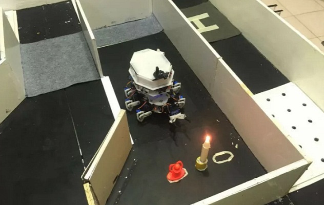 Tim Robotika UNRI Raih Juara Kontes Robot Indonesia
